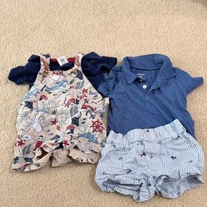 Carter's and Little Lad Matching Sets 9mo